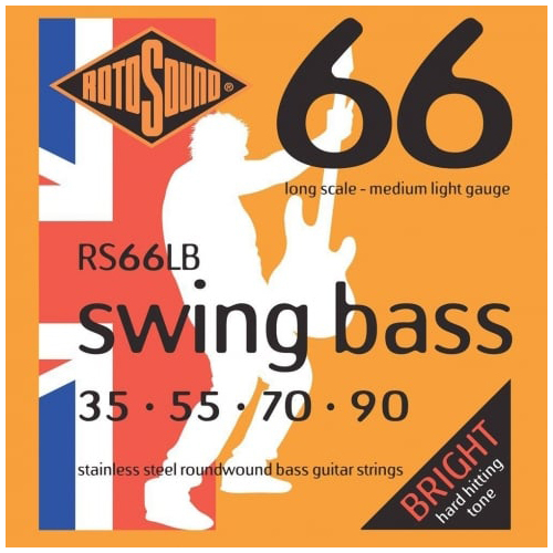 RotoSound RS66LB Swing Bass66 Long Scale 35-90 Stainless