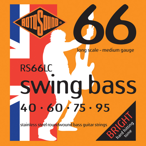 RotoSound RS66LC Swing Bass 66 Long Scale 40 - 95 Stainless