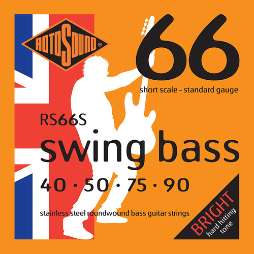 RotoSound RS66S Swing Bass 66 Short Scale 40-90 Stainless