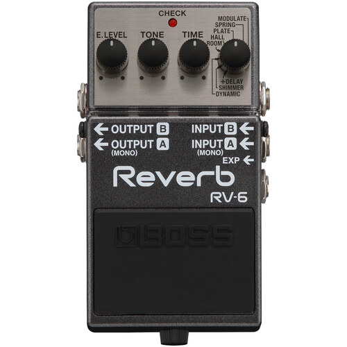 Boss RV-6 Reverb Compact Pedal