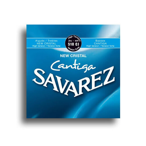 Savarez 510CJ New Cristal Cantiga High Tension Classical Guitar String Set