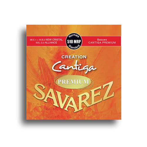 Savarez 510MRP Creation Cantiga Premium Standard Tension Classical Guitar String Set