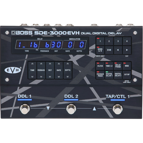 Boss SDE-3000EVH Dual Digital Delay EVH Edition