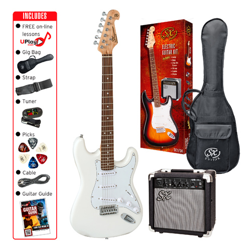 SX Electric Guitar & Amplifier Package - 4/4 Size