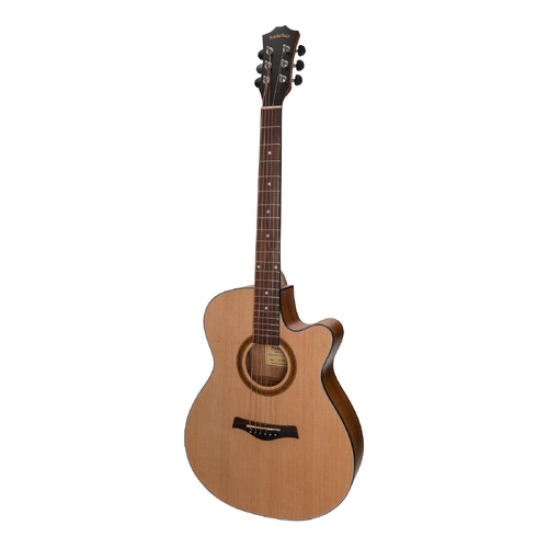 Sanchez AC/EL Small Body Cutaway Guitar in Spruce/Acacia