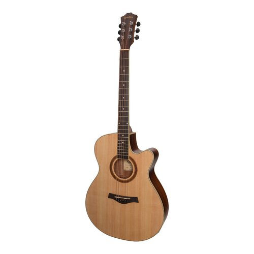 Sanchez Acoustic-Electric Small Body Cutaway Guitar (Spruce/Rosewood)
