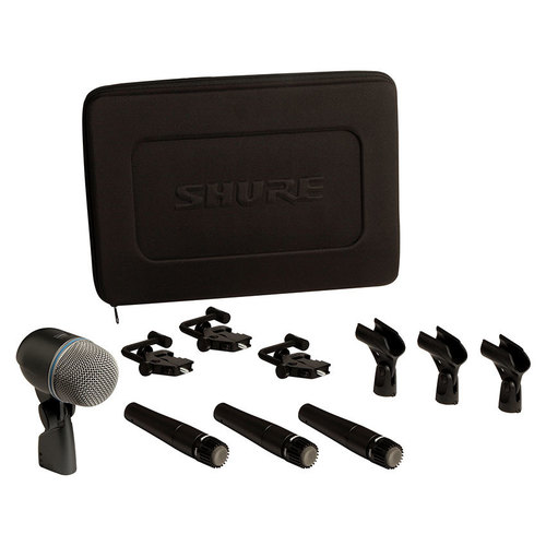 Shure DMK57-52 Drum Microphone Kit with Mounts + Case