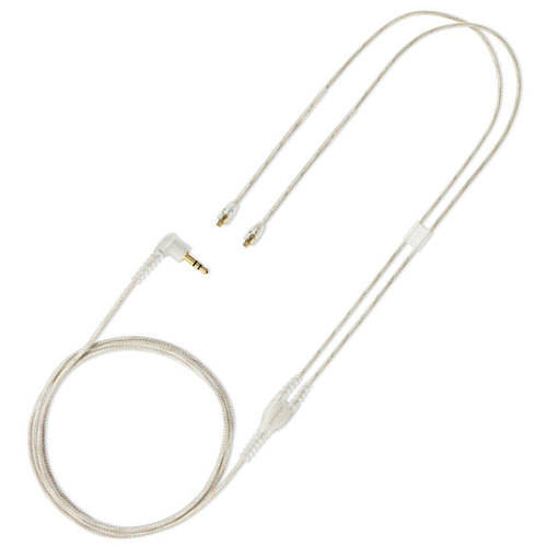 Shure EAC64CL Detatchable 64" Clear Earphone Replacement Cable