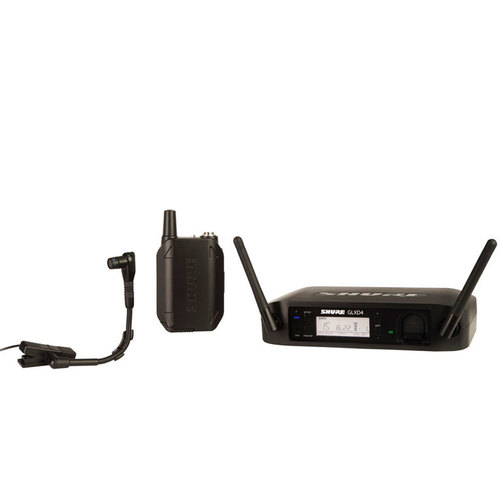 Shure GLXD14/B98 Digital Instrument Wireless System - BETA98H/C Clip-on