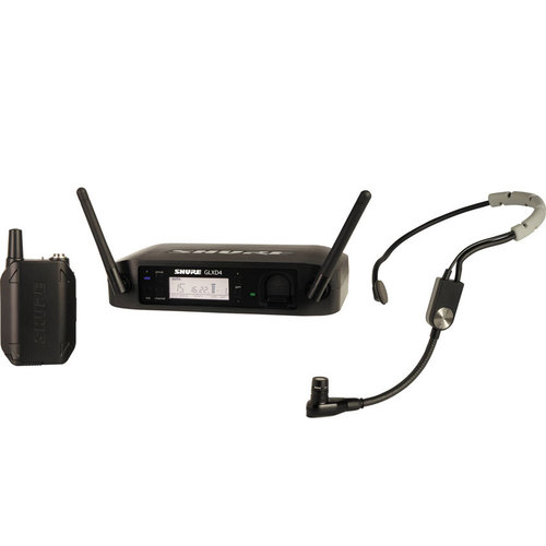 Shure GLXD14/SM35 Digital Headworn Wireless System - SM35TQG Headset