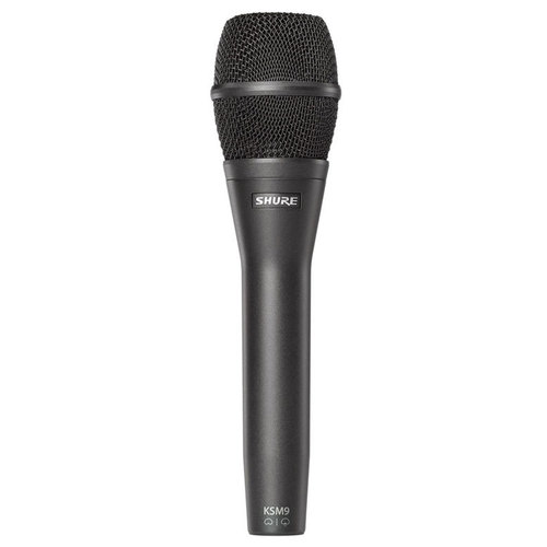 Shure KSM9CG Handheld Vocal Microphone in Charcoal Grey Finish