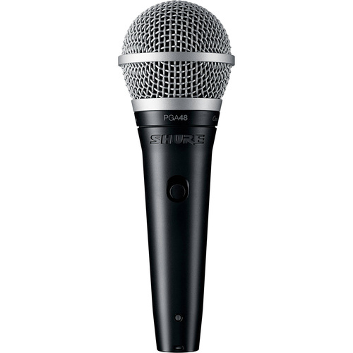 Shure PGA48 Cardioid Dynamic Vocal Microphone with QTR-XLR Cable