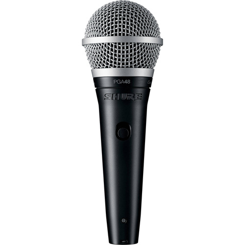 Shure PGA48 Cardioid Dynamic Vocal Microphone with XLR-XLR Cable
