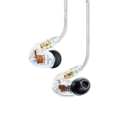 Shure SE425 Sound Isolating Earphones in Clear