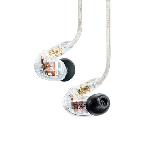 Shure SE535 Sound Isolating Earphones in Clear