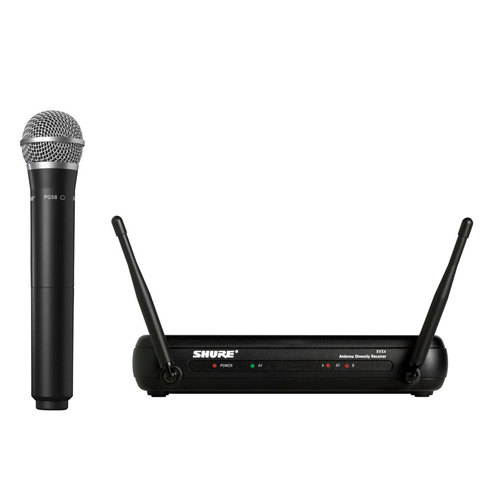 Shure SVX24/PG58 Handheld Wireless System - PG58 Handheld