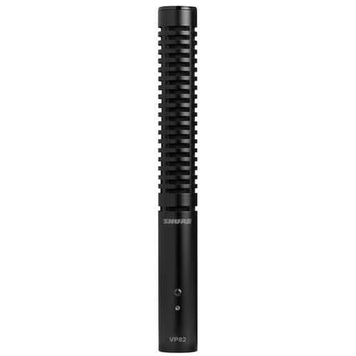Shure VP82 End-Address Shotgun Condenser Microphone with Windscreen