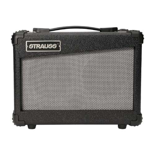 Strauss 'Legacy' 15 Watt Solid State Acoustic Guitar Practice Amplifier (Black)