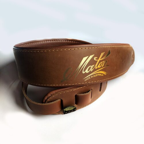 Maton Deluxe Guitar Strap-Brown