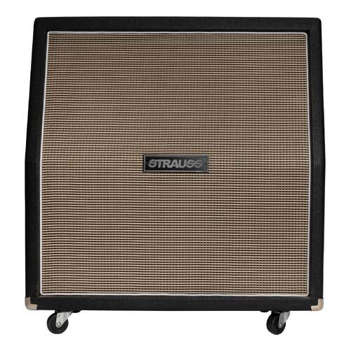 Strauss 4x12 400 Watt Speaker Cabinet (Black)