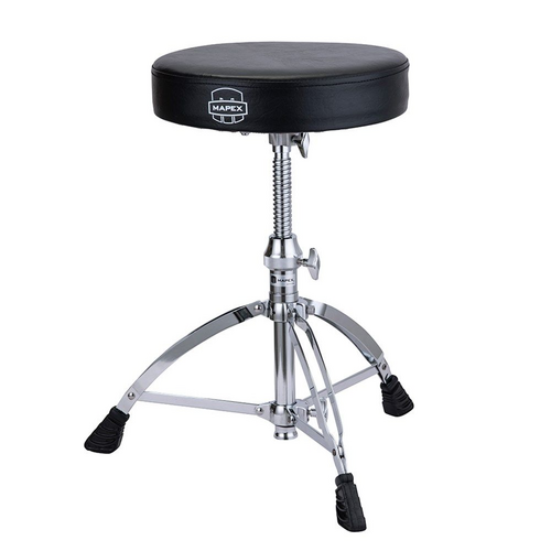 The 600 series drum thrones provide stability and maximum comfort matching any level of drumming intensity. The wide double-braced tripod base make it