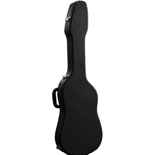 Torque Wooden Shaped Electric Bass Guitar Case in Black Finish