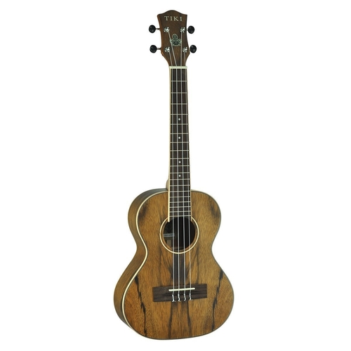 Tiki 4 Series Daowood Tenor Ukulele with Gig Bag in Natural Satin