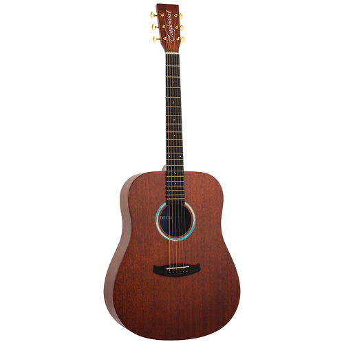 Tanglewood Elemental Solid Mahogany Top Dreadnought Acoustic Guitar [TE5-BL]