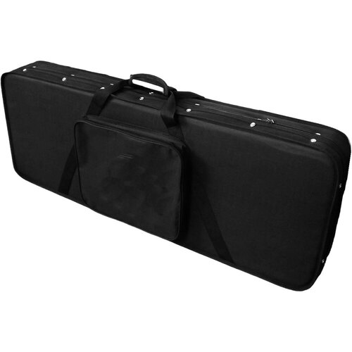 Torque Poly Foam Electric Guitar Case with Heavy Duty Black Nylon Exterior