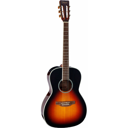 Takamine G50 Series New Yorker AC/EL Guitar in Brown Sunburst Gloss with Classical Slotted Headstock