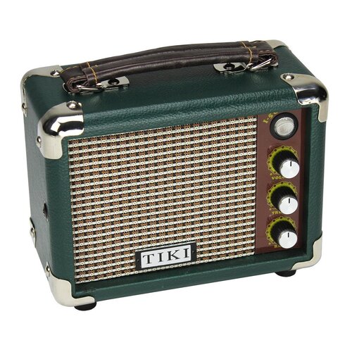 Tiki 5 Watt Portable Ukulele Amplifier in Vintage Green