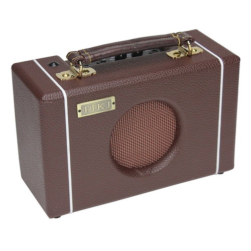 Tiki 5 Watt Portable Ukulele Amplifier in Brown
