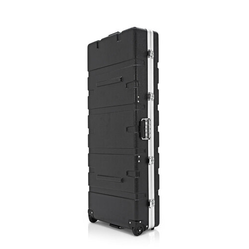 Torque 76-Key ABS Keyboard Case with Wheels in Black Finish