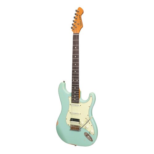 Tokai Legacy ST-Style HSS 'Relic' Electric Guitar (Blue)