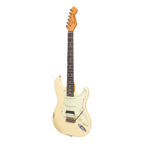 Tokai Legacy Series ST-Style HSS 'Relic' Electric Guitar in Cream