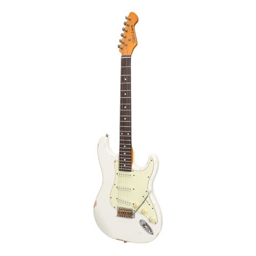 Tokai Legacy Series ST-Style 'Relic' Electric Guitar in Vintage White