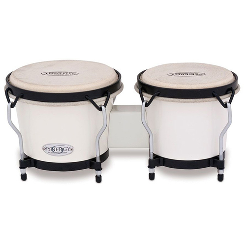 Toca 6 & 7" Synergy Series Synthetic Bongos in White