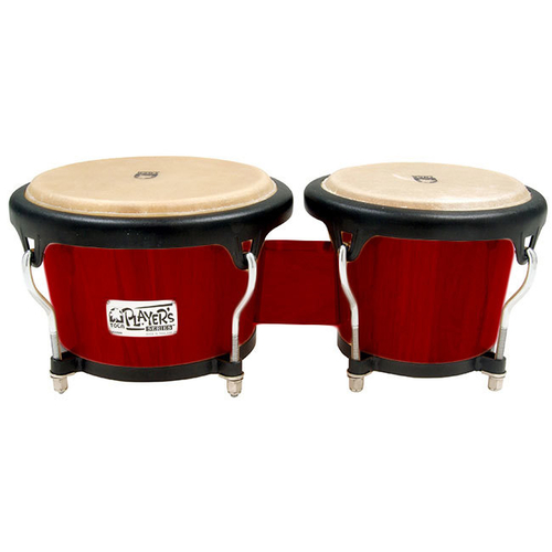 Toca 7 & 8-1/2" Players Series Wooden Bongos in Cherry