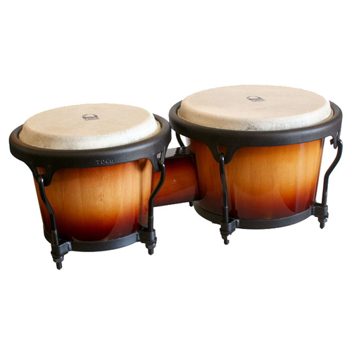 Toca 7 & 8-1/2" Players Series Wooden Bongos in Sunburst
