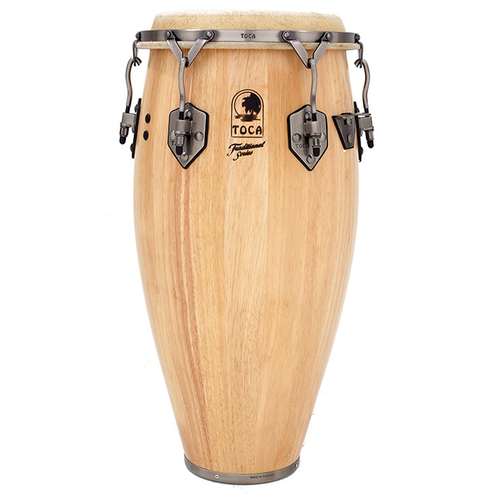 Toca Traditional Series 12-1/2" Wooden Quinto in Natural