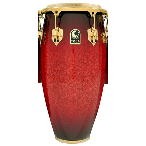 Toca LE Series 12-1/2" Wooden Tumba in Bordeaux