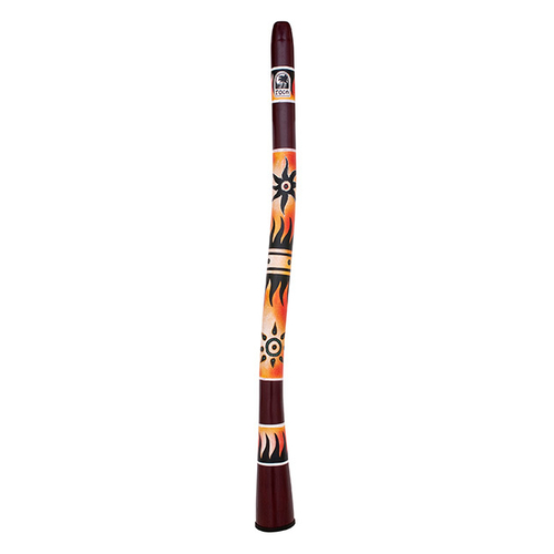 Toca Freestyle Curved Didgeridoo 50" Tribal Sun Design