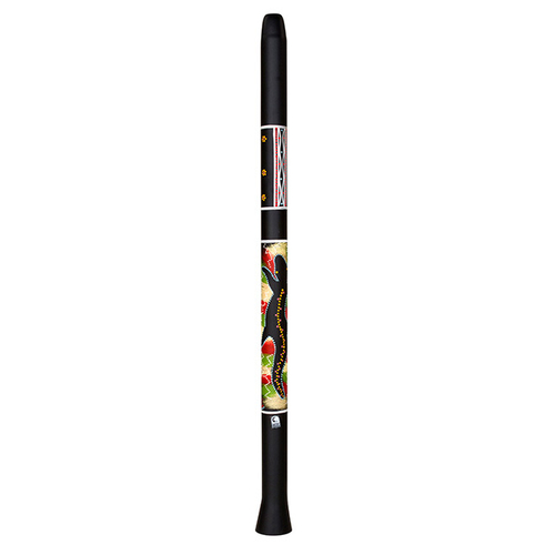 Toca Duro Didgeridoo 48" Black with Artwork  