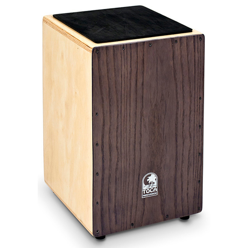 Toca Wooden Cajon in Natural with Ash Wood Front Plate