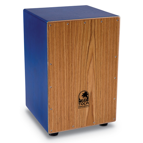 Toca Colorsound Cajon Series Wooden Cajon in Blue