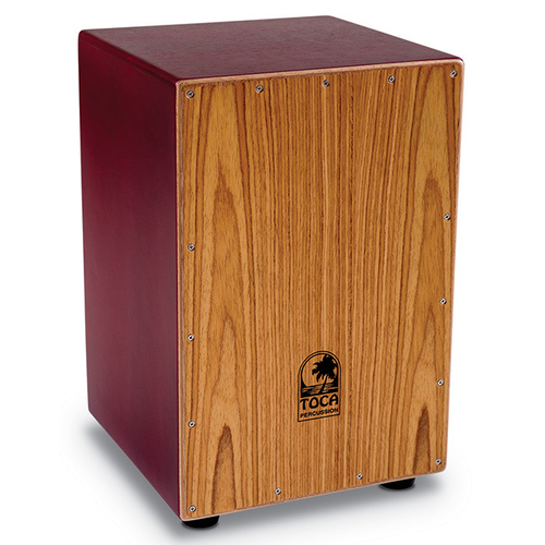 Toca Colorsound Cajon Series Wooden Cajon in Red