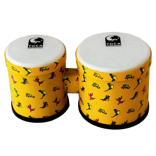 Toca 5 & 6" Freestyle Series Synthetic Bongos in Lizard Pattern