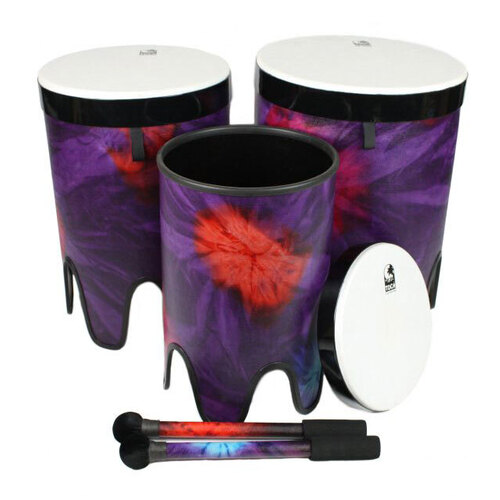 Toca Freestyle 2 Series Nesting Tom Toms in Woodstock Purple - PK3
