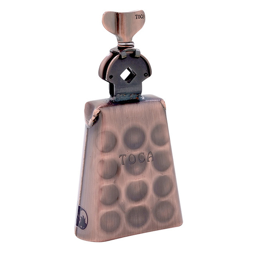 Toca Pro Line Low-Rut Cowbell in Black Copper with Mount