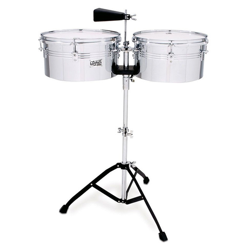 Toca Players Series Timbale Set 13 & 14" in Chrome 